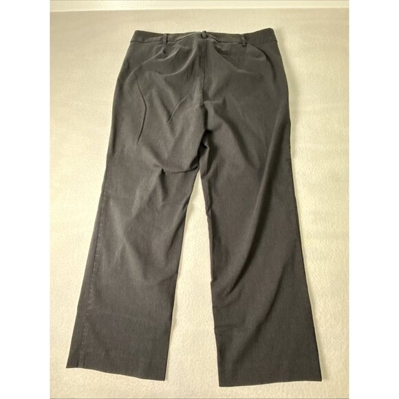 Lane Bryant Charcoal Gray Dress Pants Women's Wide Leg Size 20 Short - Picture 4 of 6
